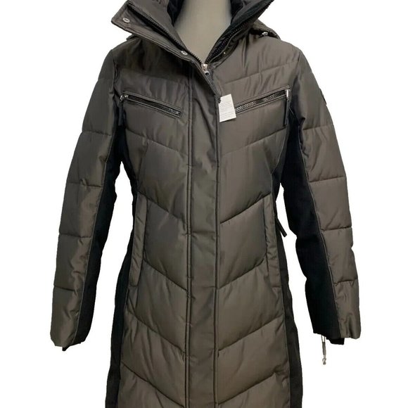 New Calvin Klein Performance Parka Winter Coat Women’s size XXS Puffer Jacket - Picture 3 of 7